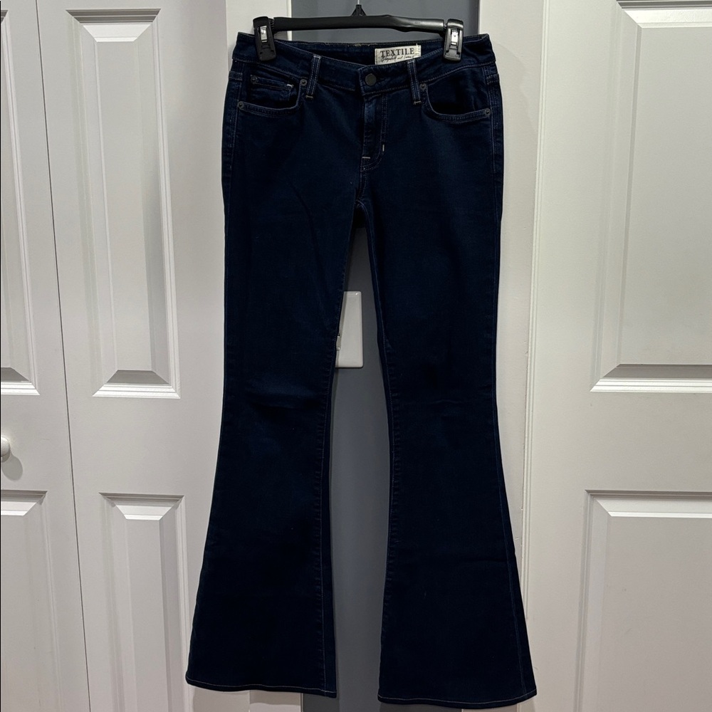 TEXTILE Elizabeth and James Dark Blue Flare Jeans